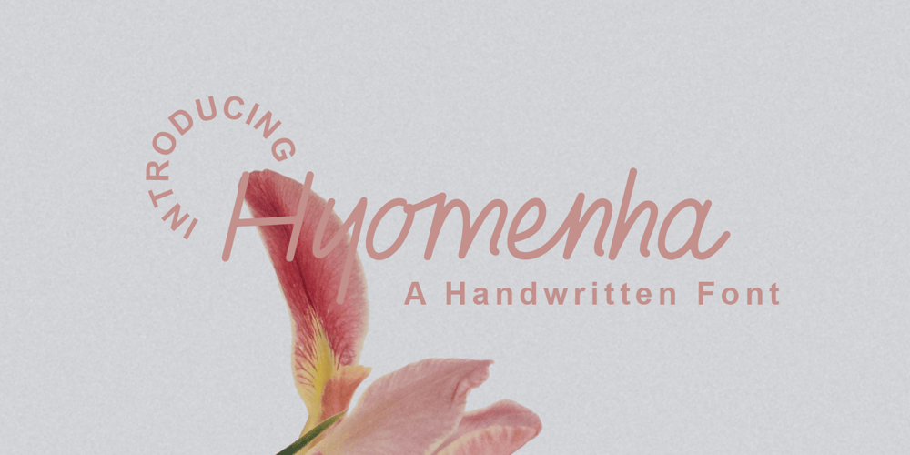 Hyomenha font