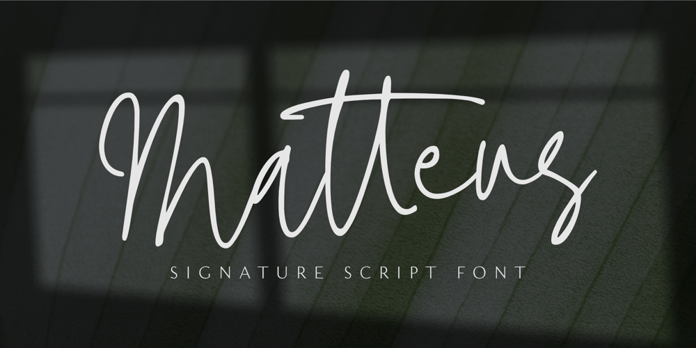 Matteus font