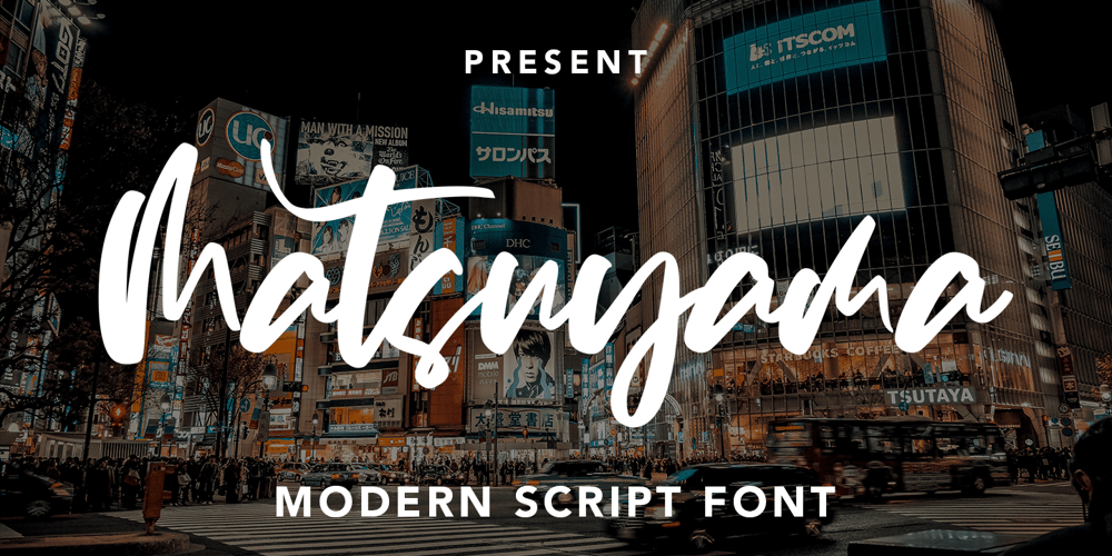 Matsuyama font
