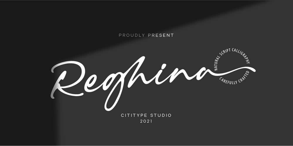 Reghina font
