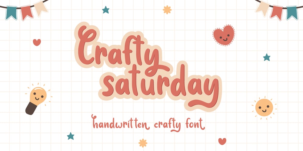 Crafty Saturday font