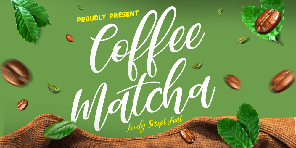 Coffee Matcha font