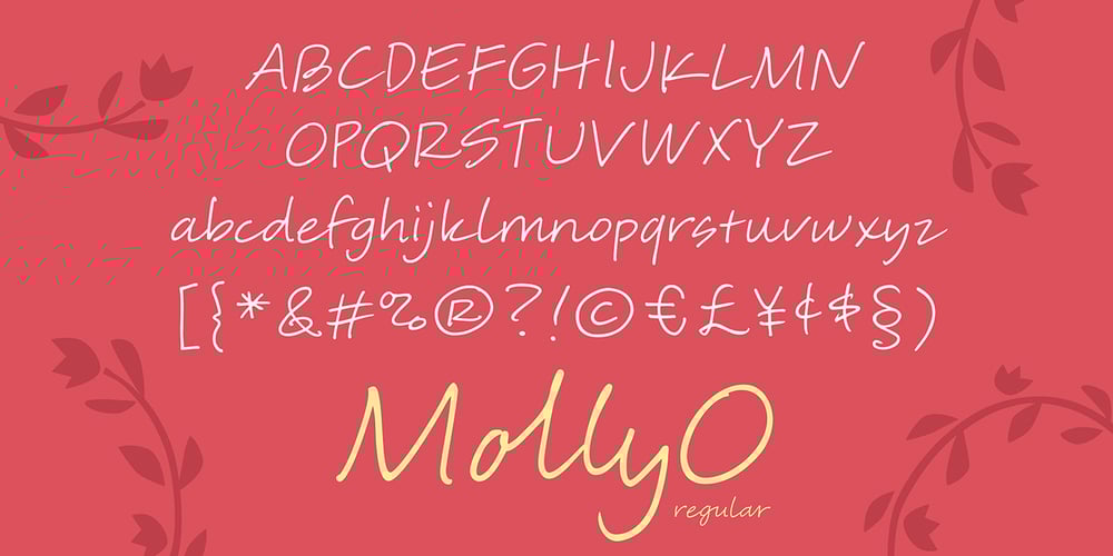 MollyO font