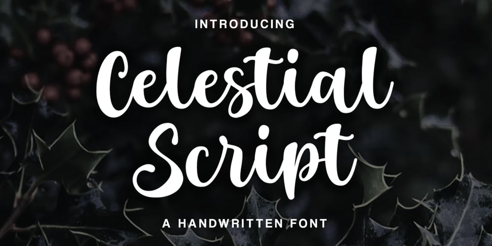 Celestial Script font