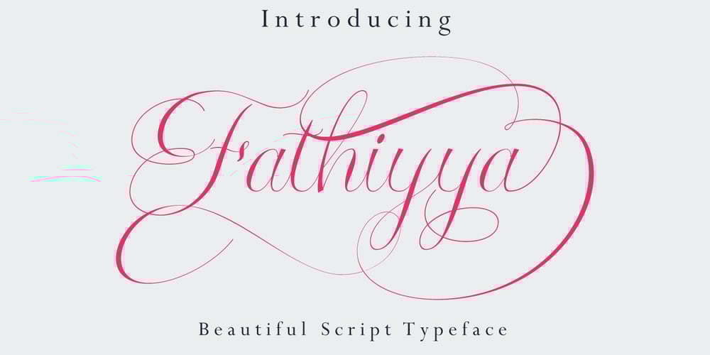 Fathiyya Script font