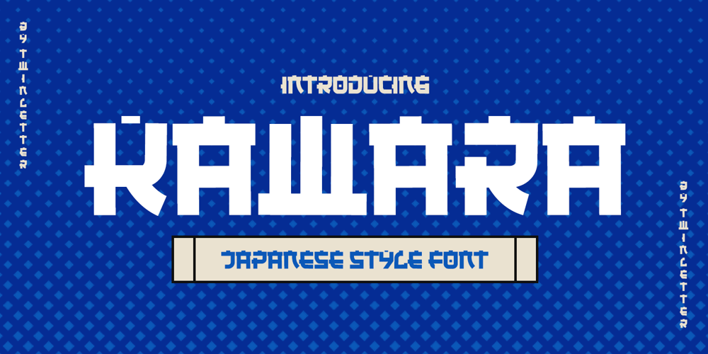 Kawara font