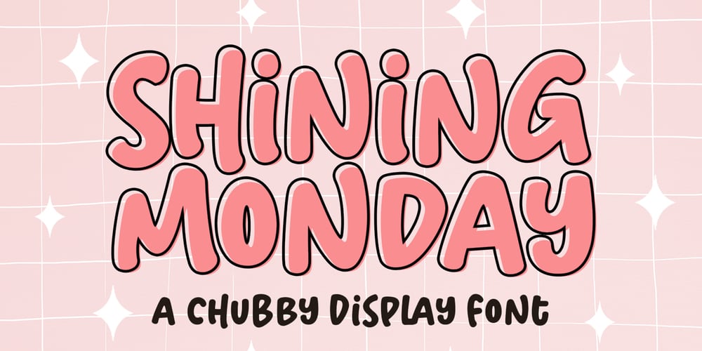 Shining Monday font