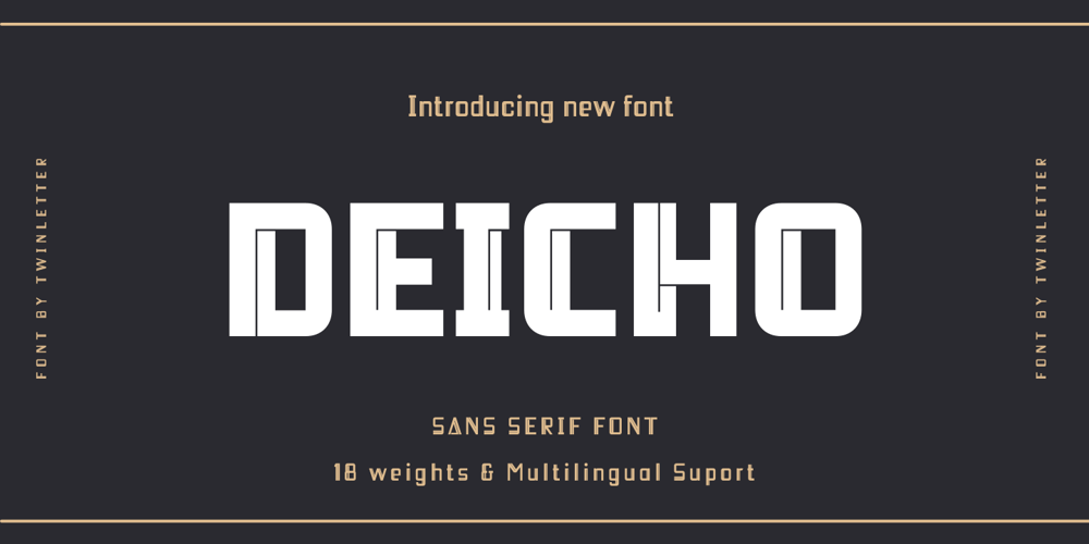 Deicho font