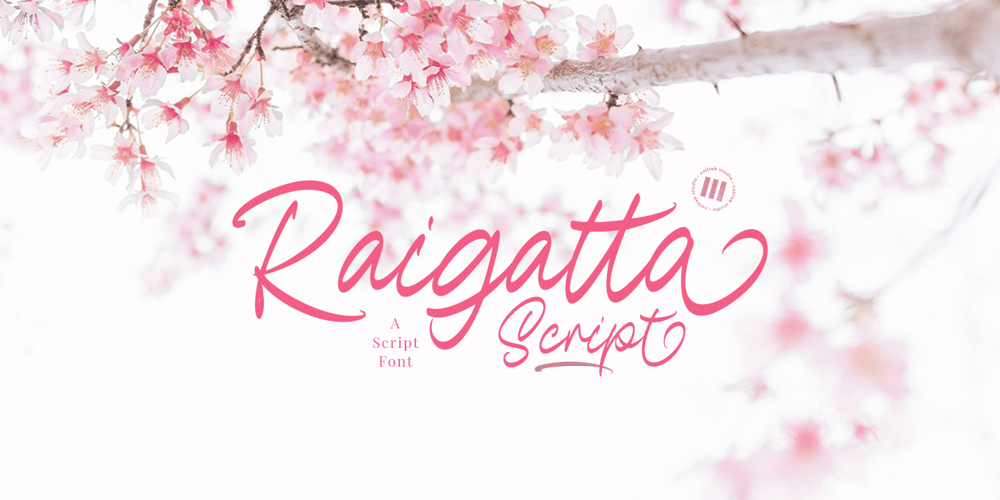 Raigatta Script font