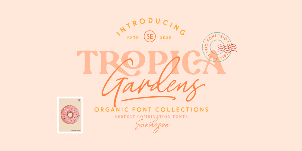 Tropica Gardens font