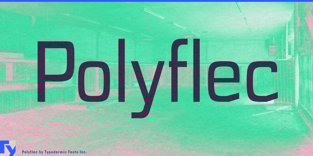 Polyflec font