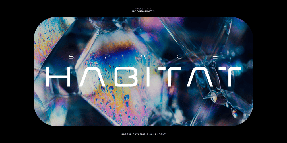 MBF Space Habitat font