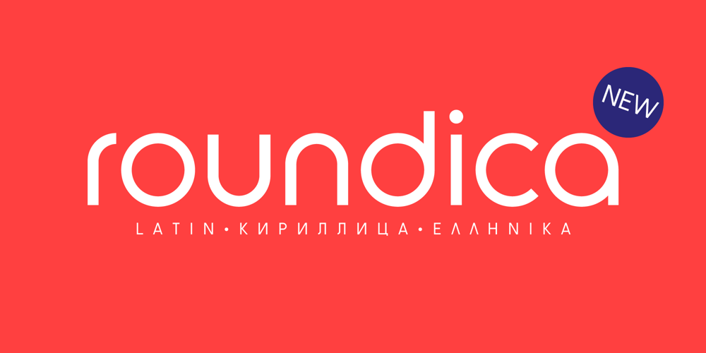 Roundica font