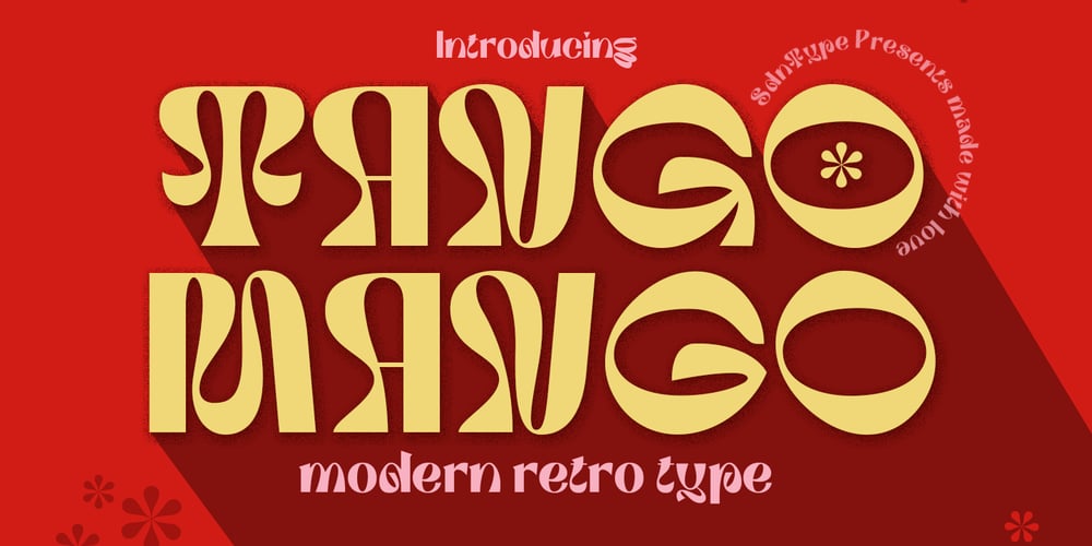 Tango Mango font