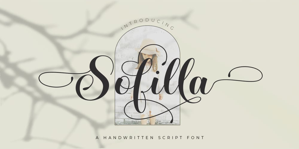 Sofilla font