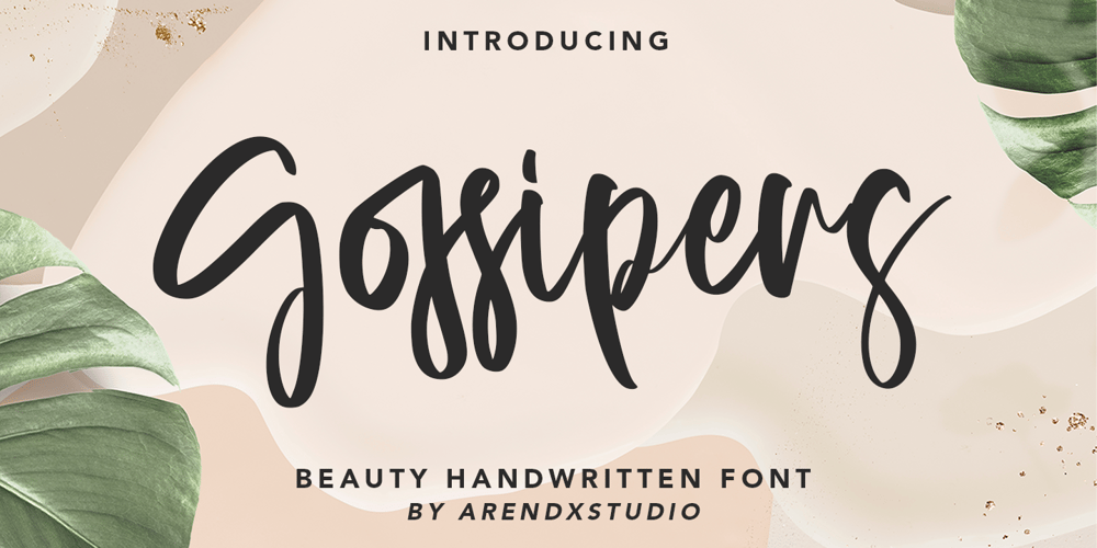 Gossipers font