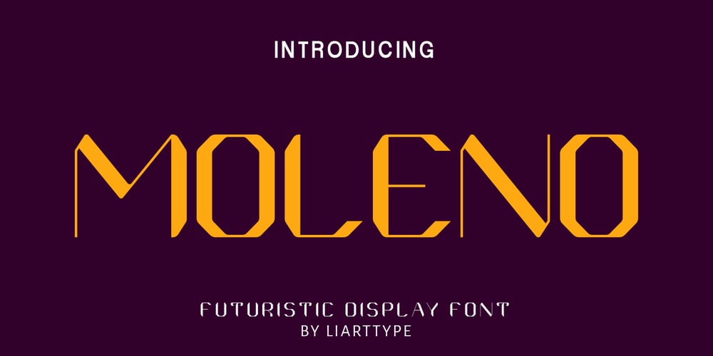 Moleno font