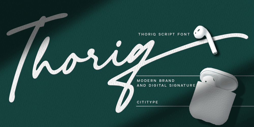 Thoriq font