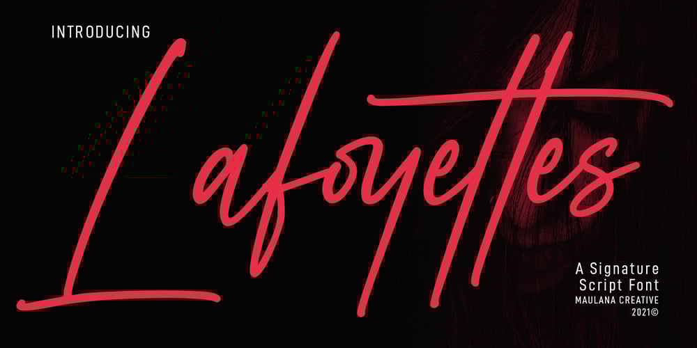 Lafoyettes font