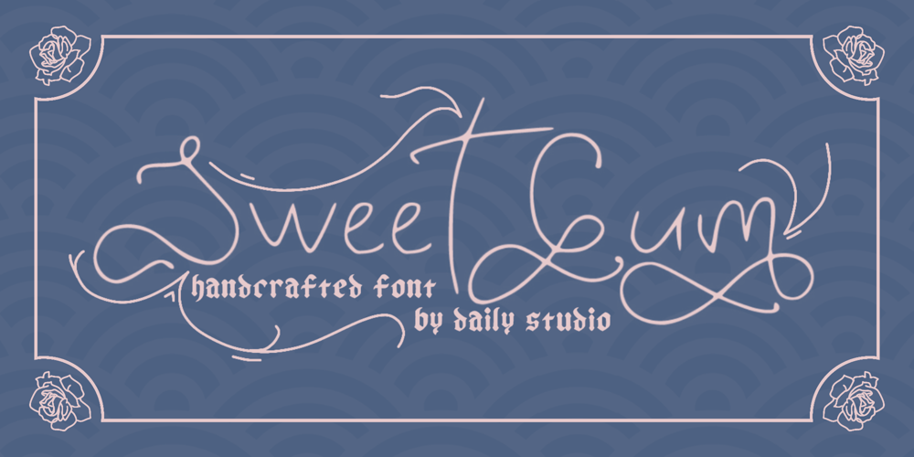 Sweetgum font