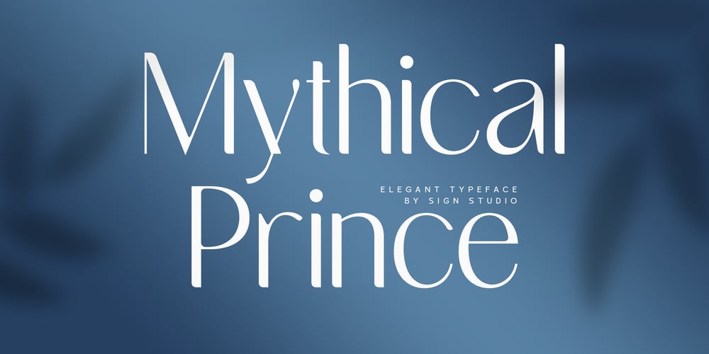 Mythical Prince font