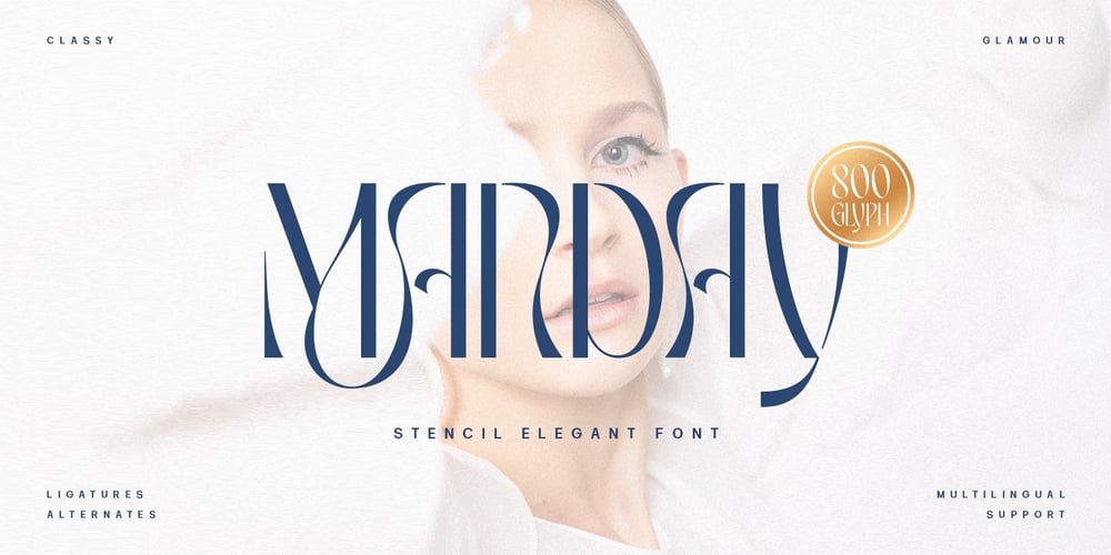 Manday font