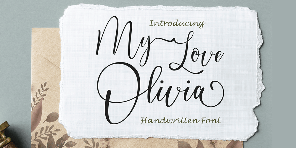 My Love Olivia font