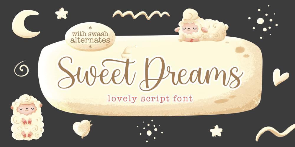 Sweet Dreams font