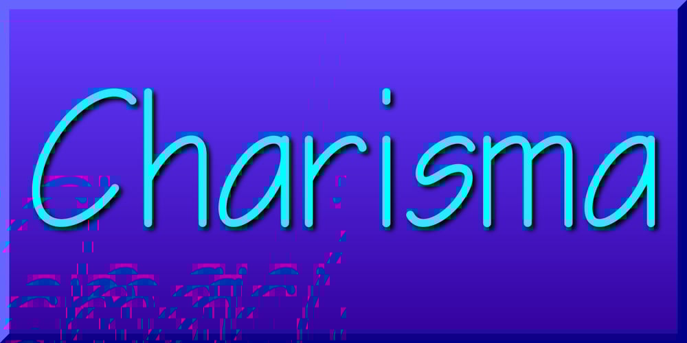 Charisma font