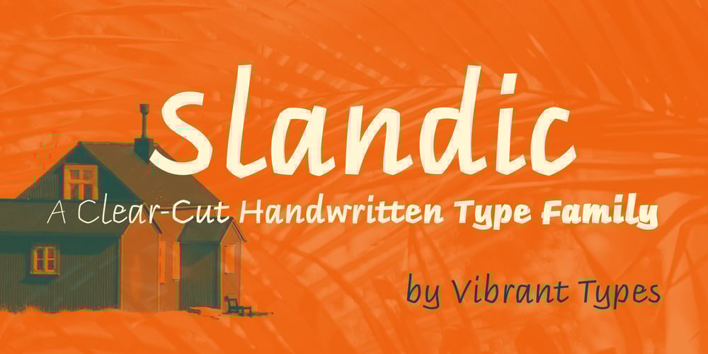 Slandic font