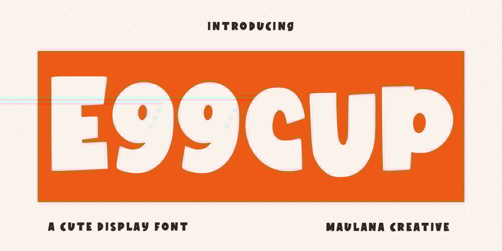 Eggcup font