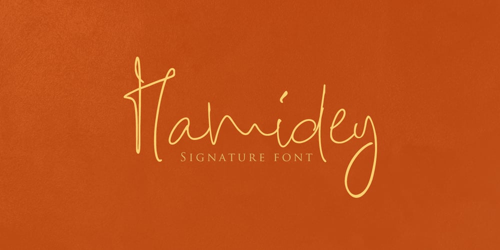 Hamidey font