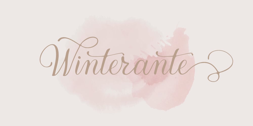 Winterante font