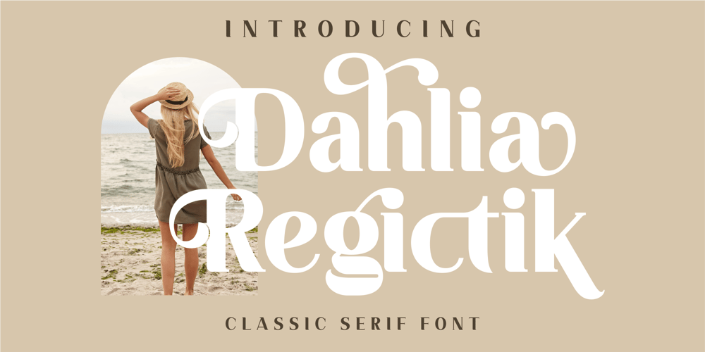 Dahlia Regictik font