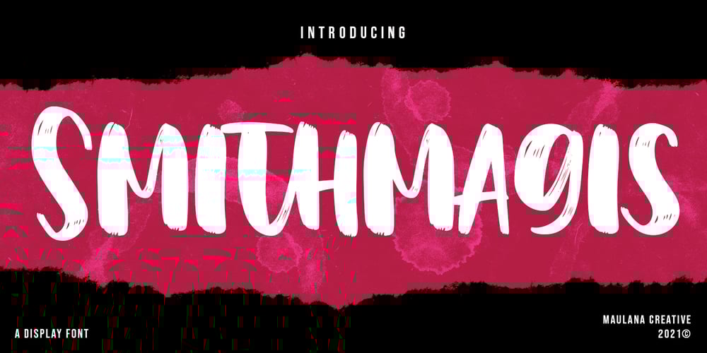Smithmagis font