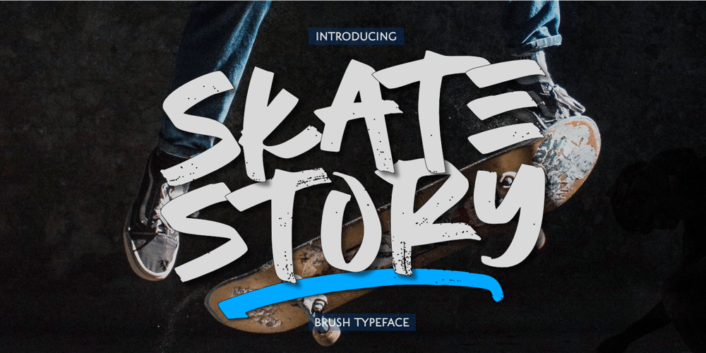 Skate Story font