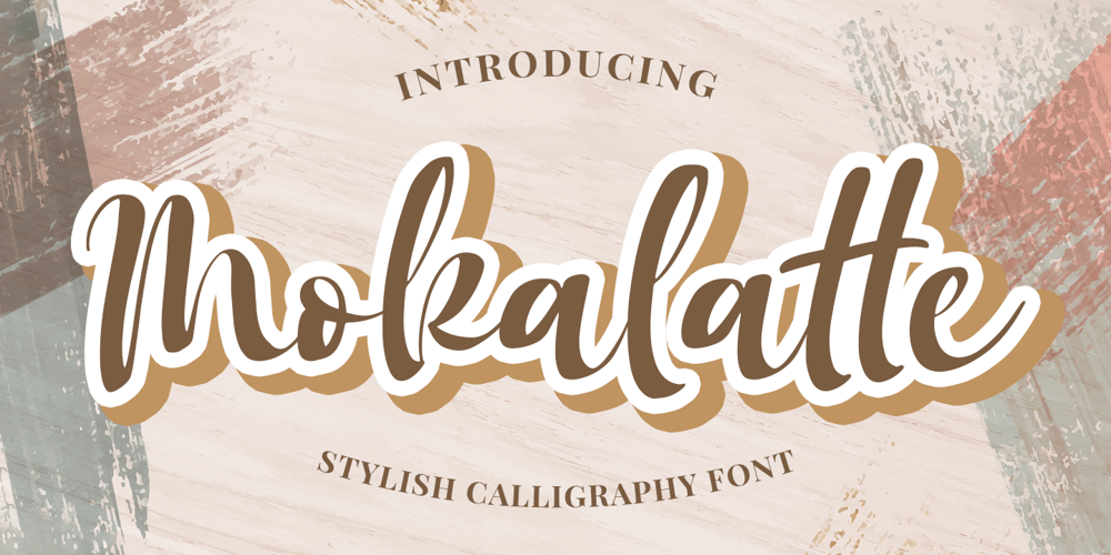 Mokalatte font