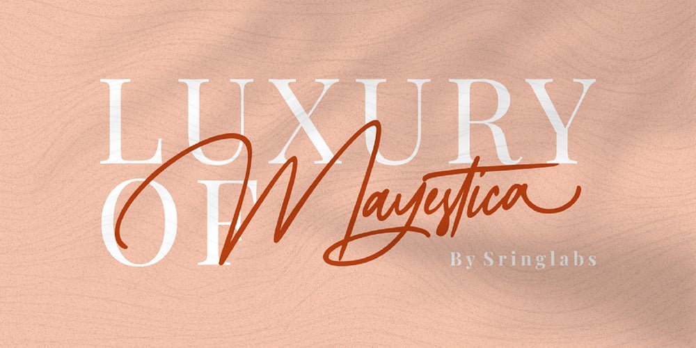 Mayestica font