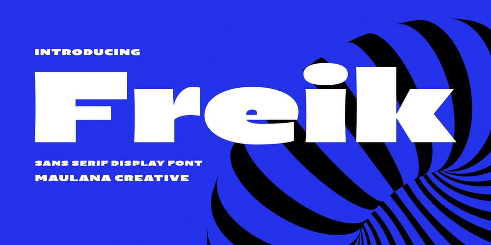 Freik font