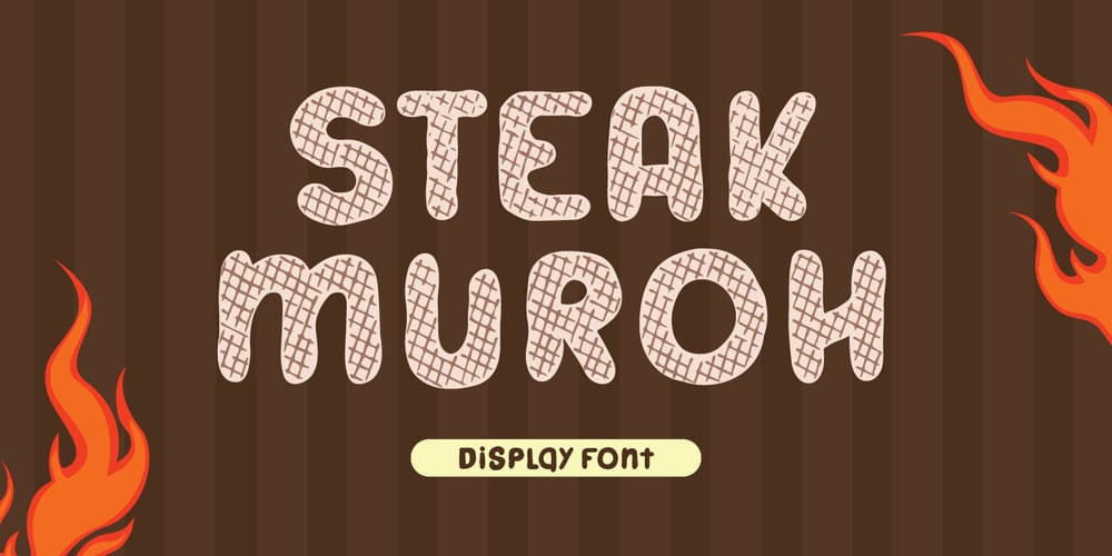 Steak Muroh font