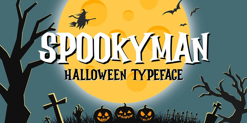 Spookyman font