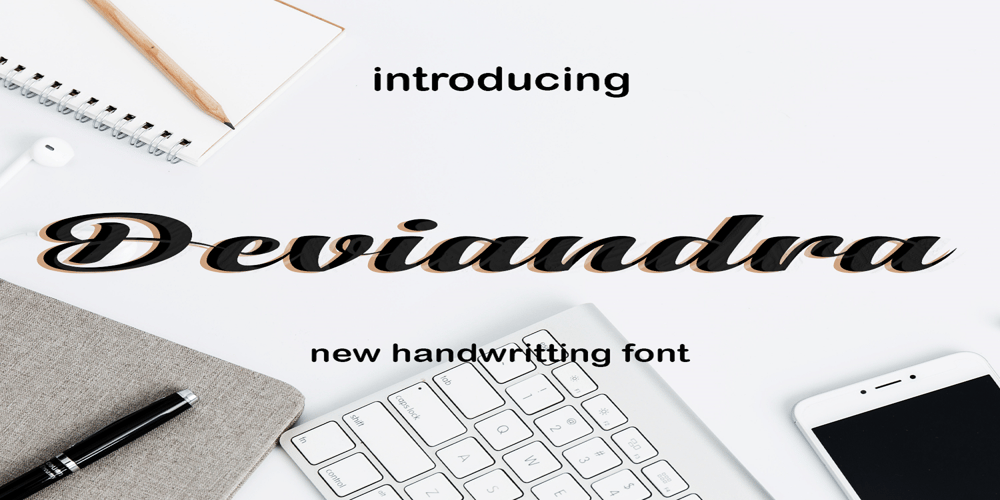 Deviandra font