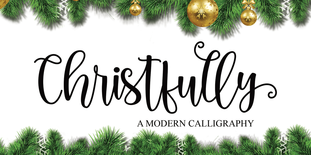 Christfully font