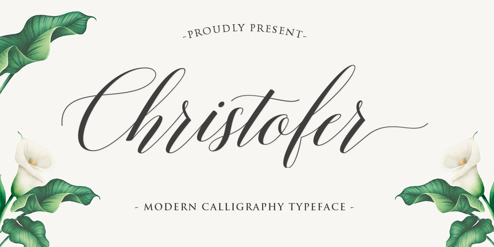 Christofer font
