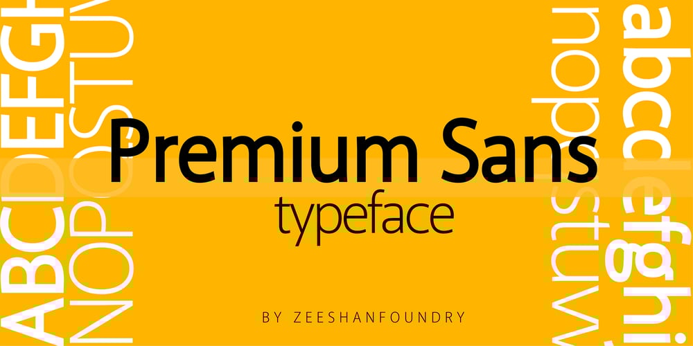Premium Sans font