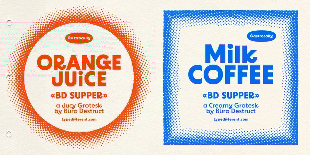 BD Supper font