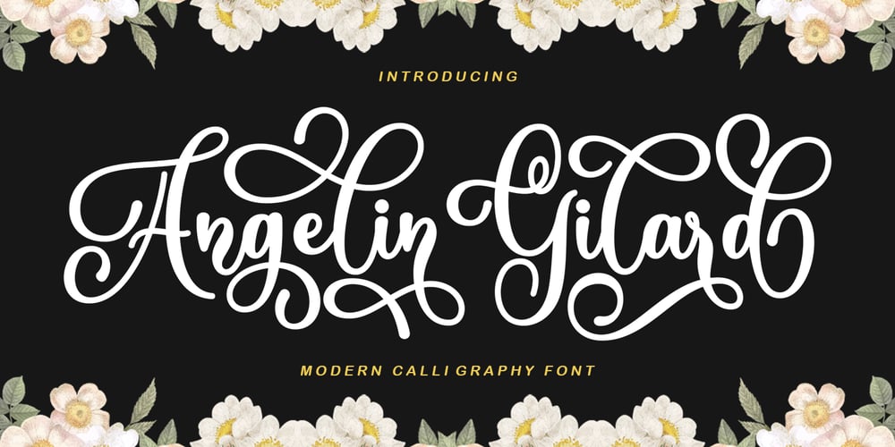 Angelin Girald font