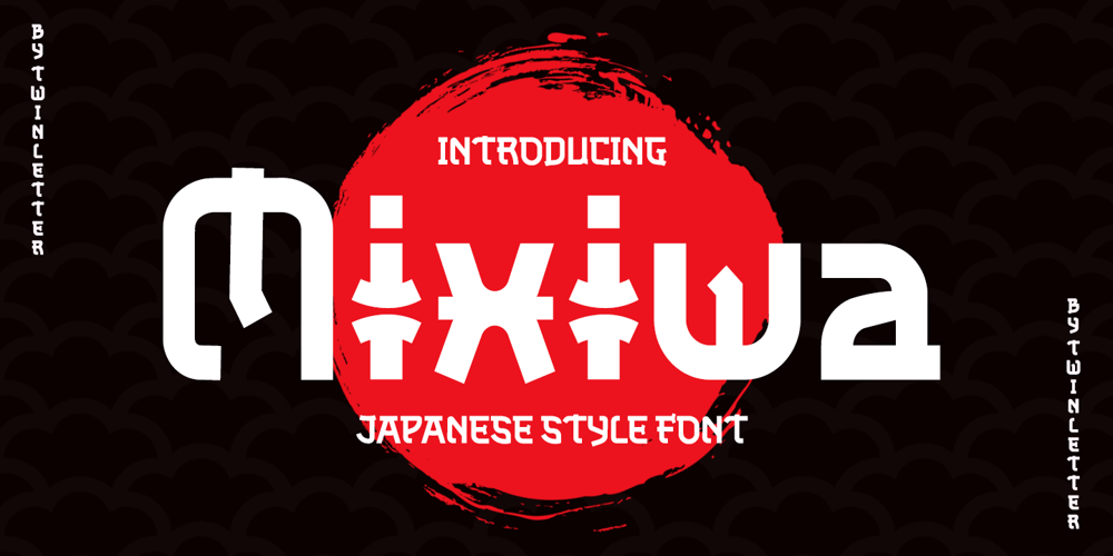 Mixiwa Faux font