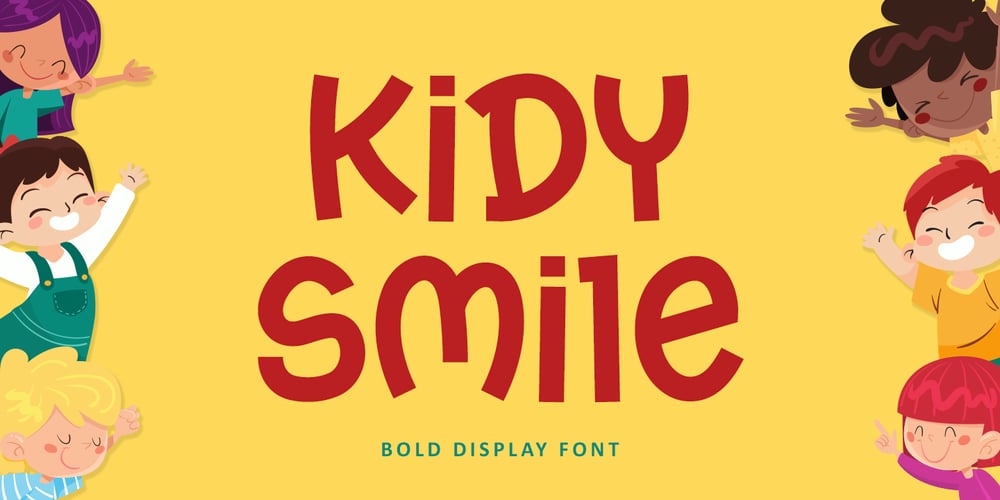 Kidy Smile font