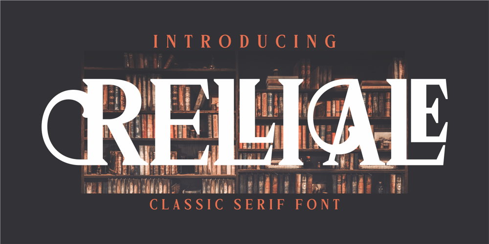 Relliale font